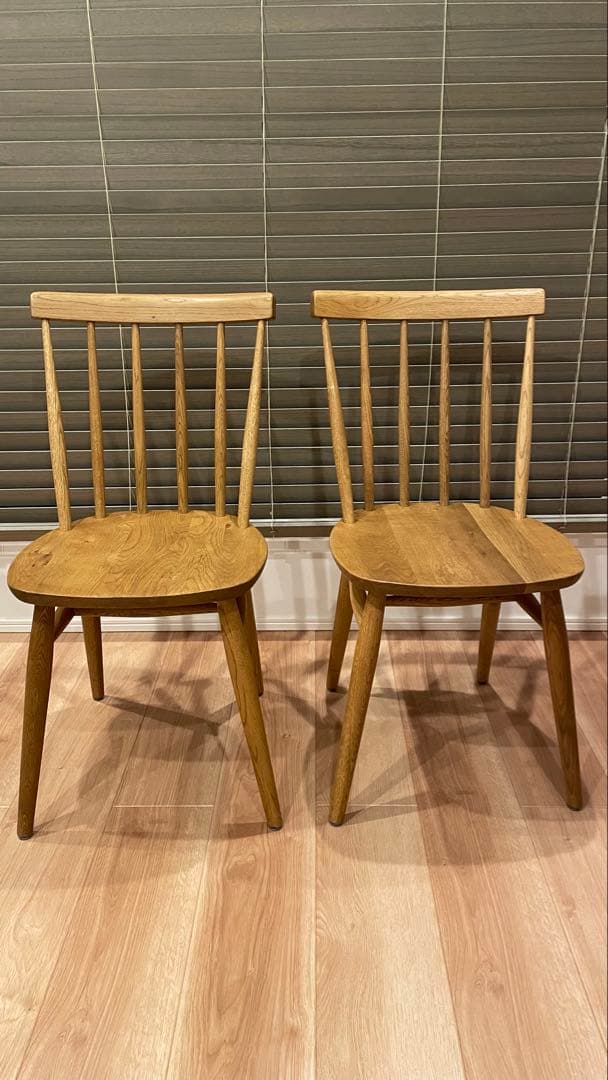 クラッシュゲート ダイニングチェア マルケッシュ 肘無し 無垢 イス 椅子