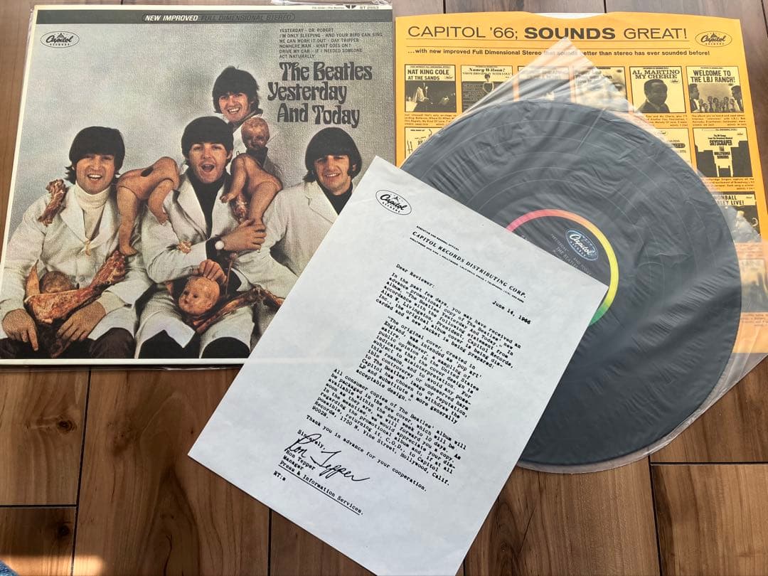 BEATLES/Yesterday And Today ブッチャー　完璧レプリカ