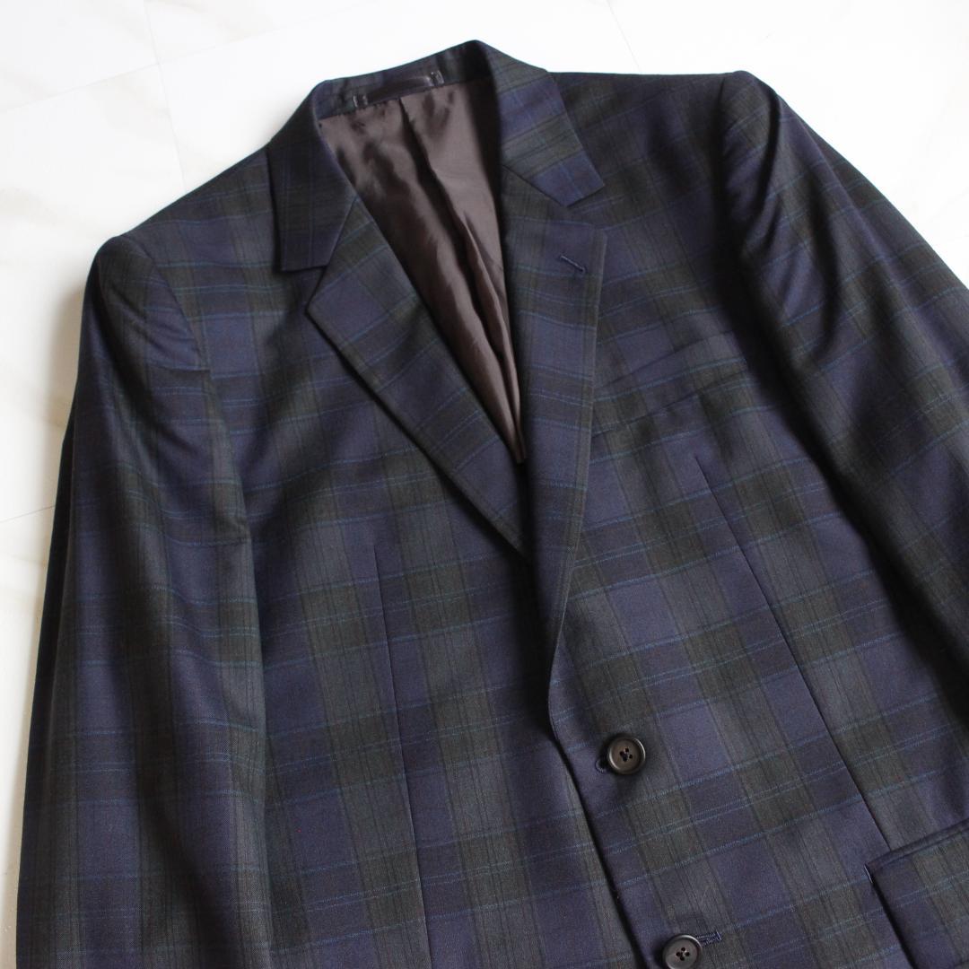 【現行タグ】Paul smith di pray ブラックウォッチチェックスーツ