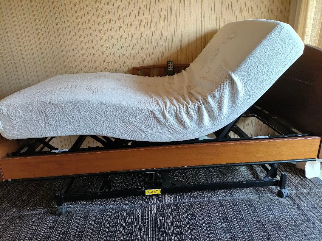 シモンズ 電動 ベッド 手すり付き　シングル　フラットⅡ