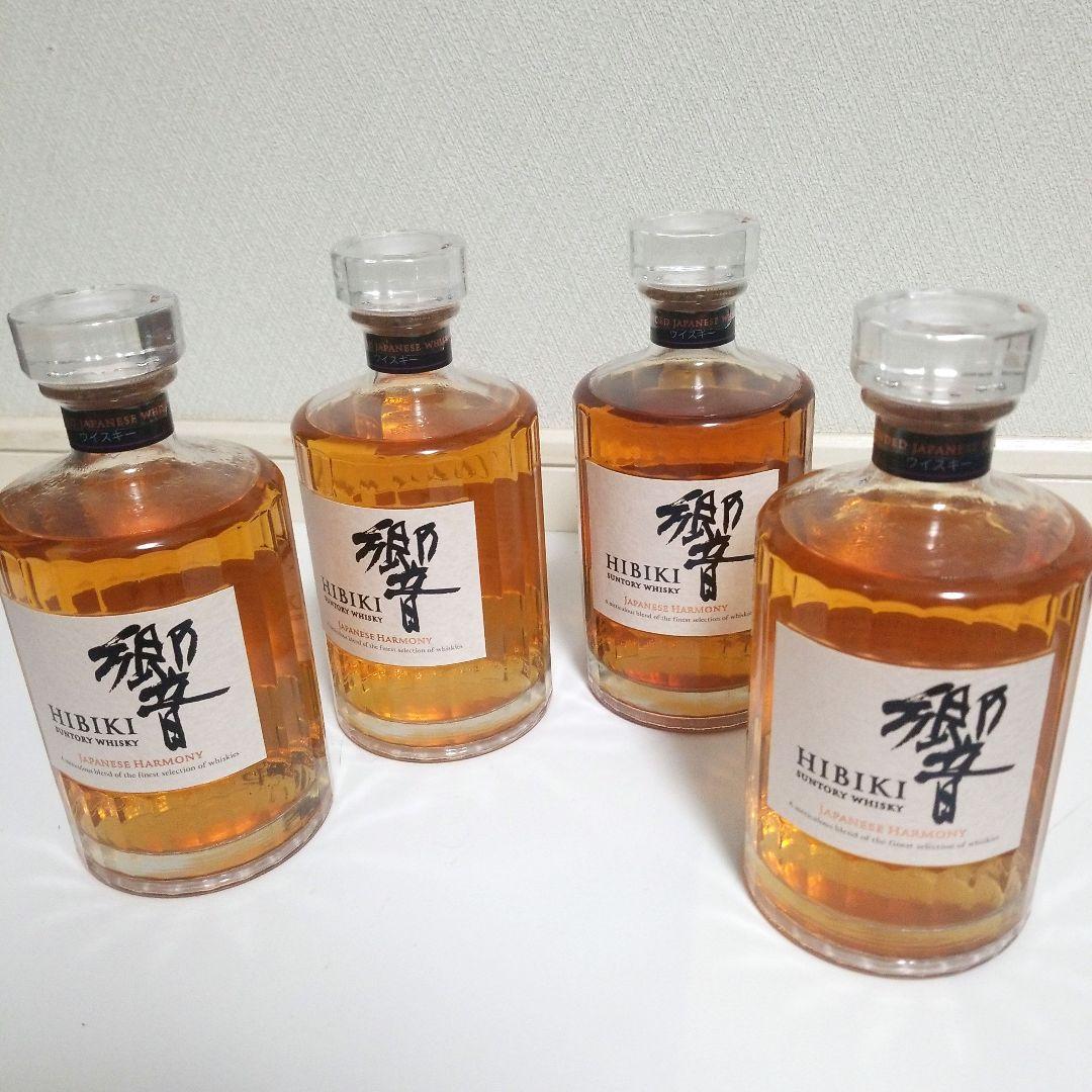 響Japanese Harmony ウイスキー　サントリー700ml 4本セット
