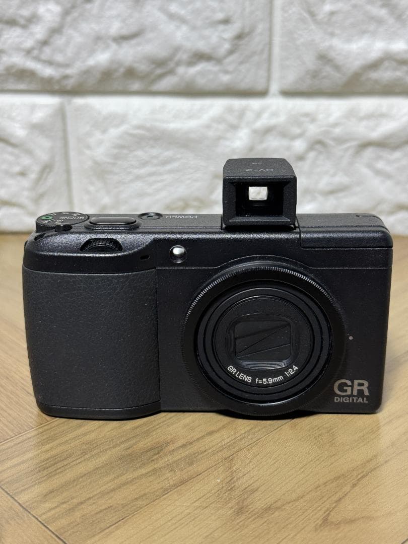 極美品 SHOT数645 RICOH GR DIGITAL II & GV-2