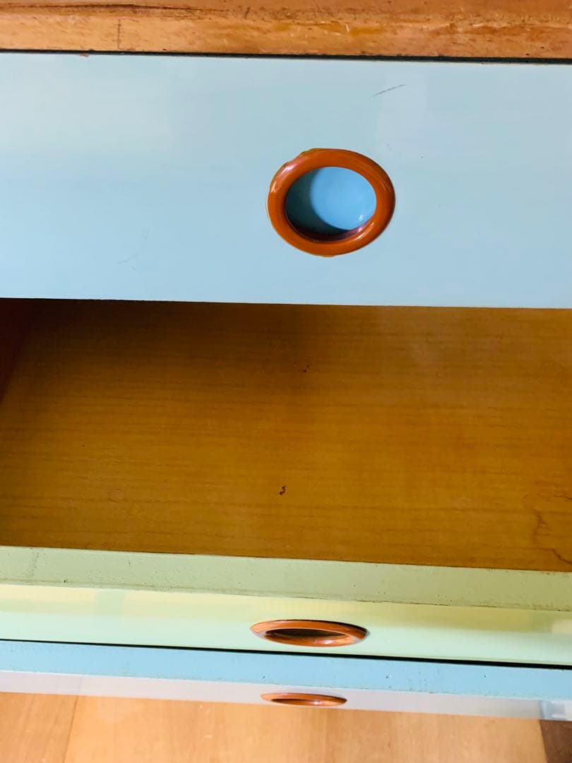 昭和レトロ アンティーク バンビ デザイン大容量タンス 当時物