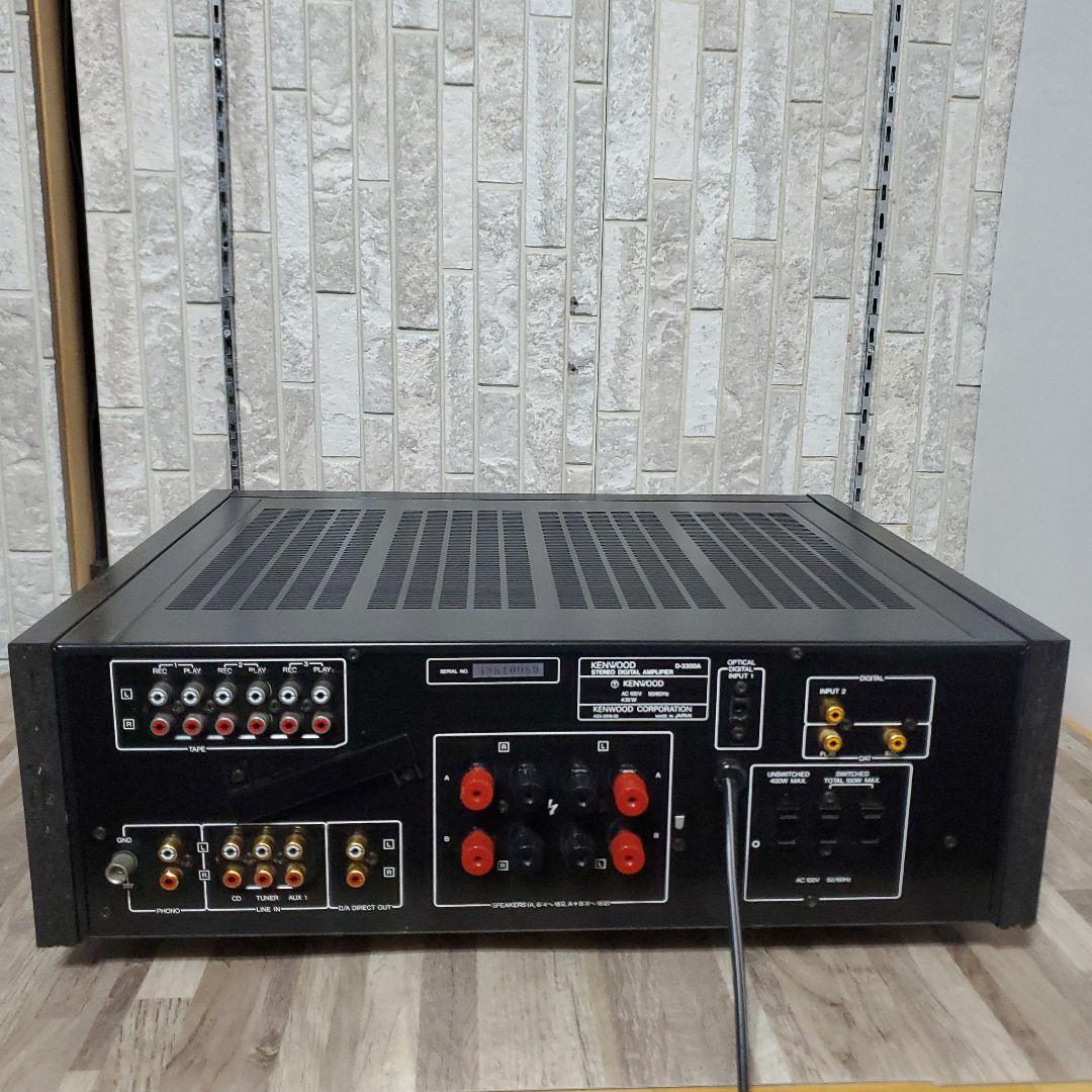 D*Ｋ様 名機！　ダンピングファクター1000‼️　KENWOOD民生機　最上位