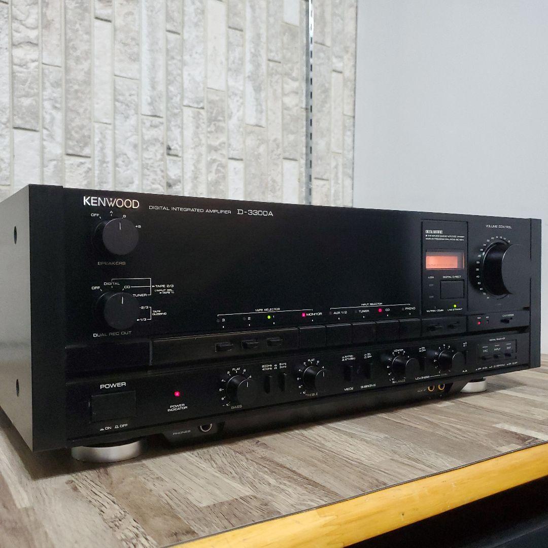 D*Ｋ様 名機！　ダンピングファクター1000‼️　KENWOOD民生機　最上位