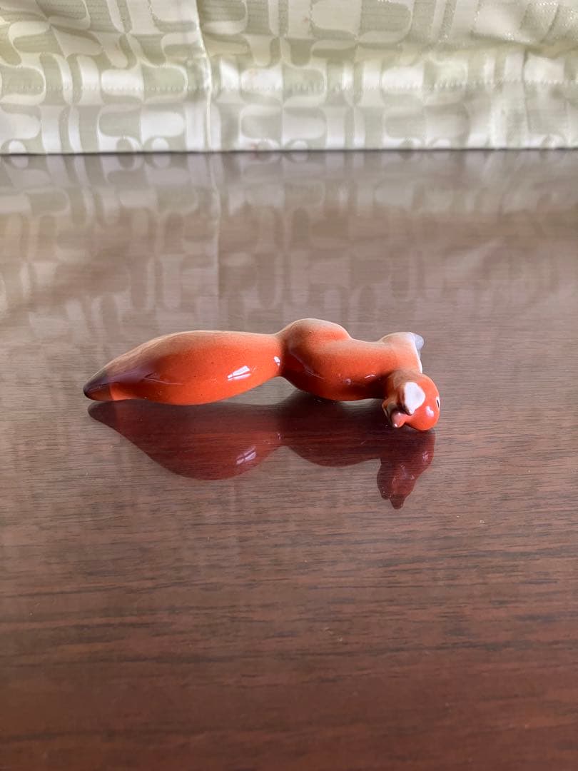 ロモノーソフ　フィギュリン　フィギュア　リス　Made in USSR