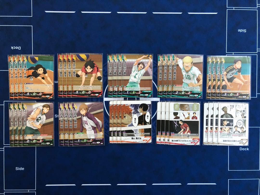 w*a様 ハイキュー!! バボカ!! BREAK プロモ 全10種各4枚セット