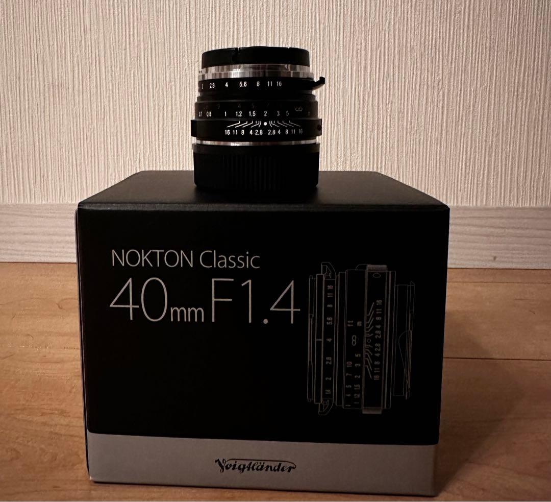 【明日まで！早い者勝ち！】NOKTON classic 40mm f1.4 SC