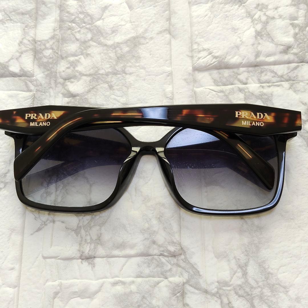 プラダ サングラス VPR B03-F べっ甲柄 イタリア製 ケース付
