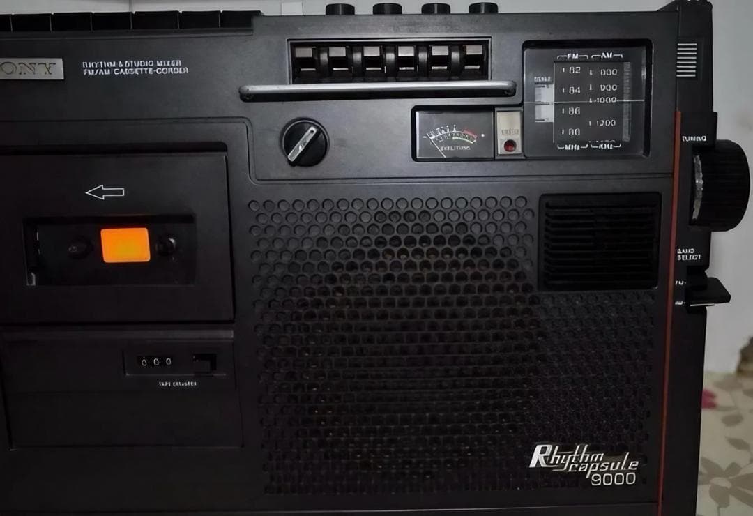 完動品 ソニー リズムカプセル9000 メンテナンス済み 矢沢永吉さんCM