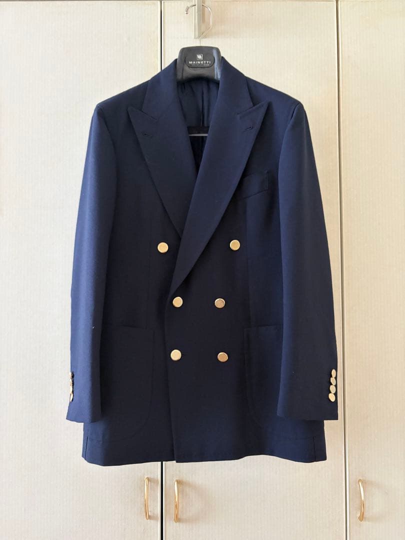 定価50万 オラッチオルチアーノ ダブル ブレザー ジャケット 46