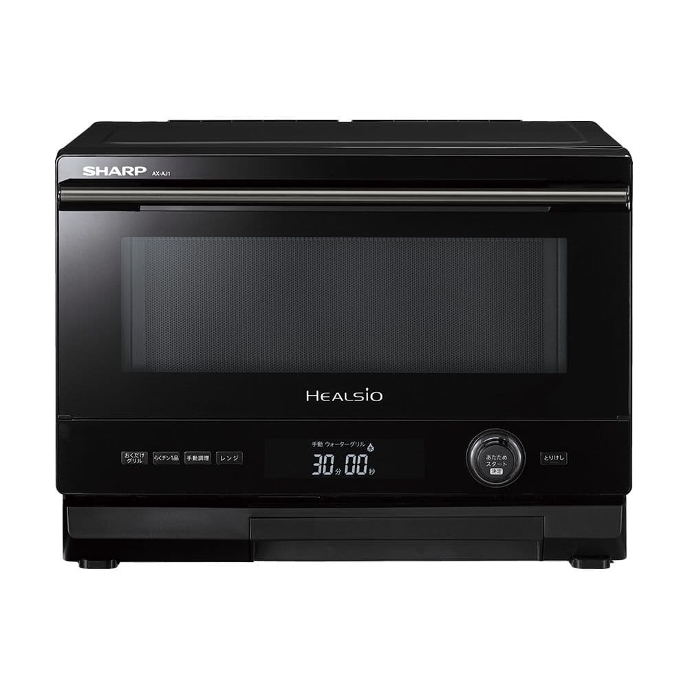 未使用 シャープ ヘルシオ オーブンレンジ SHARP AX-AJ1 黒