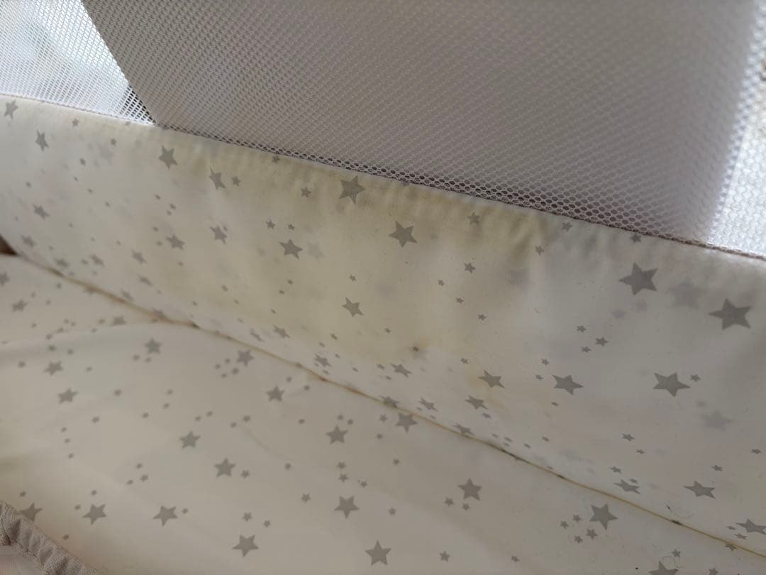 HZDMJベビーベット 移動可能・持ち運び・折りたたみ添い寝