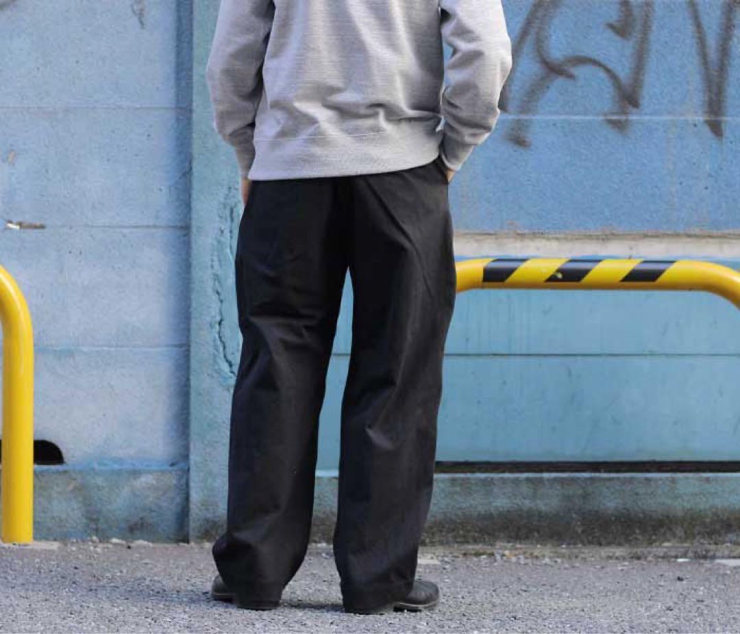 【定価以下】 ulterior 備前1号ツイル ミリタリーワイドトラウザーズ