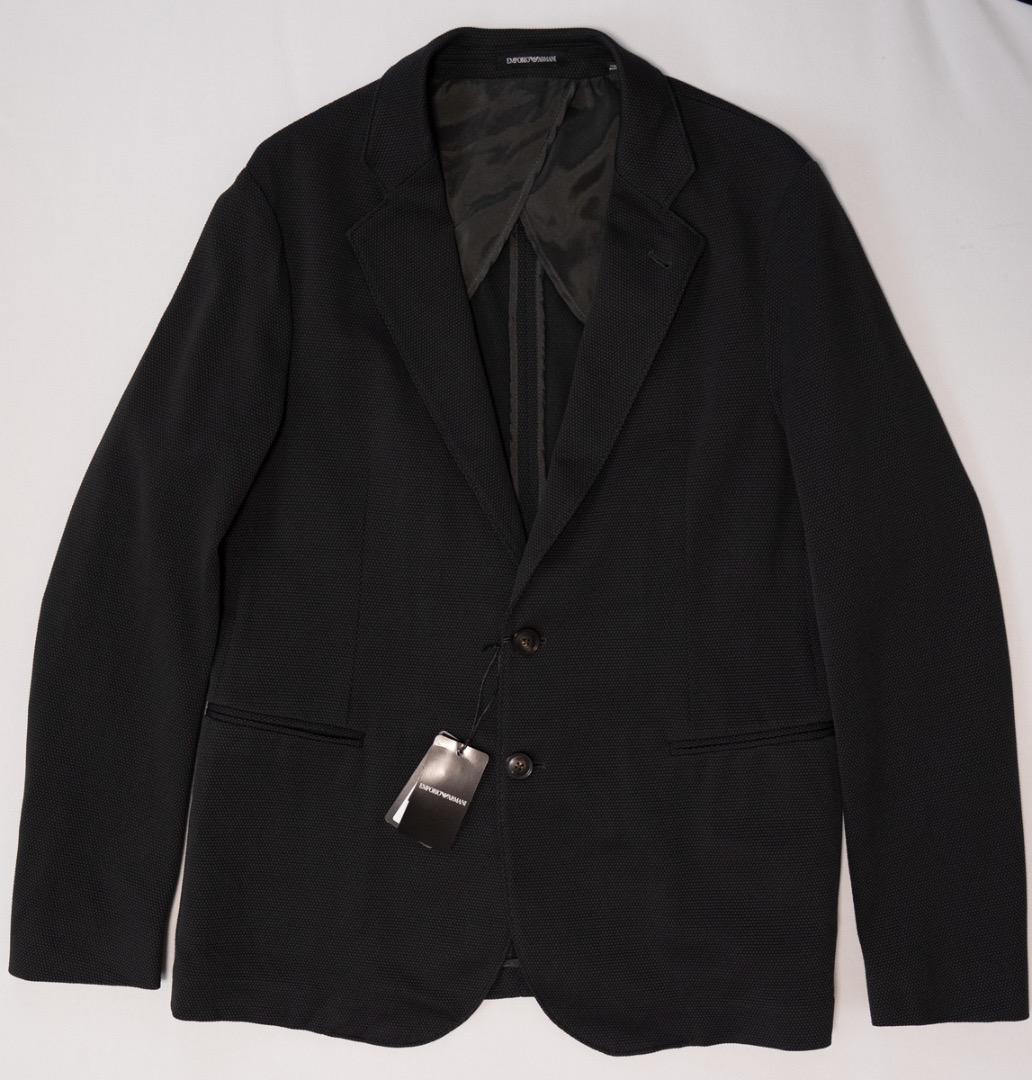 新品★正規品★エンポリオアルマーニ アンコンジャケット 紺色 52サイズ 春夏物