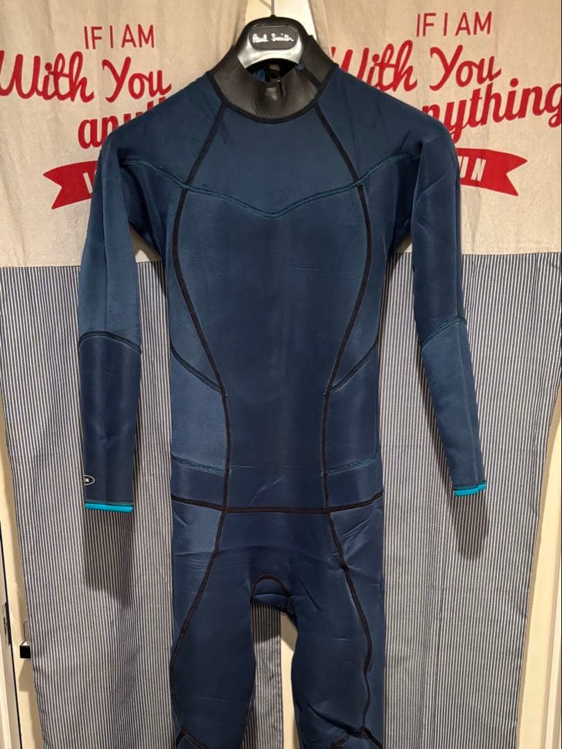 【美品ウェットスーツ】　フルスーツ　ROXY(ロキシー)　Lサイズ