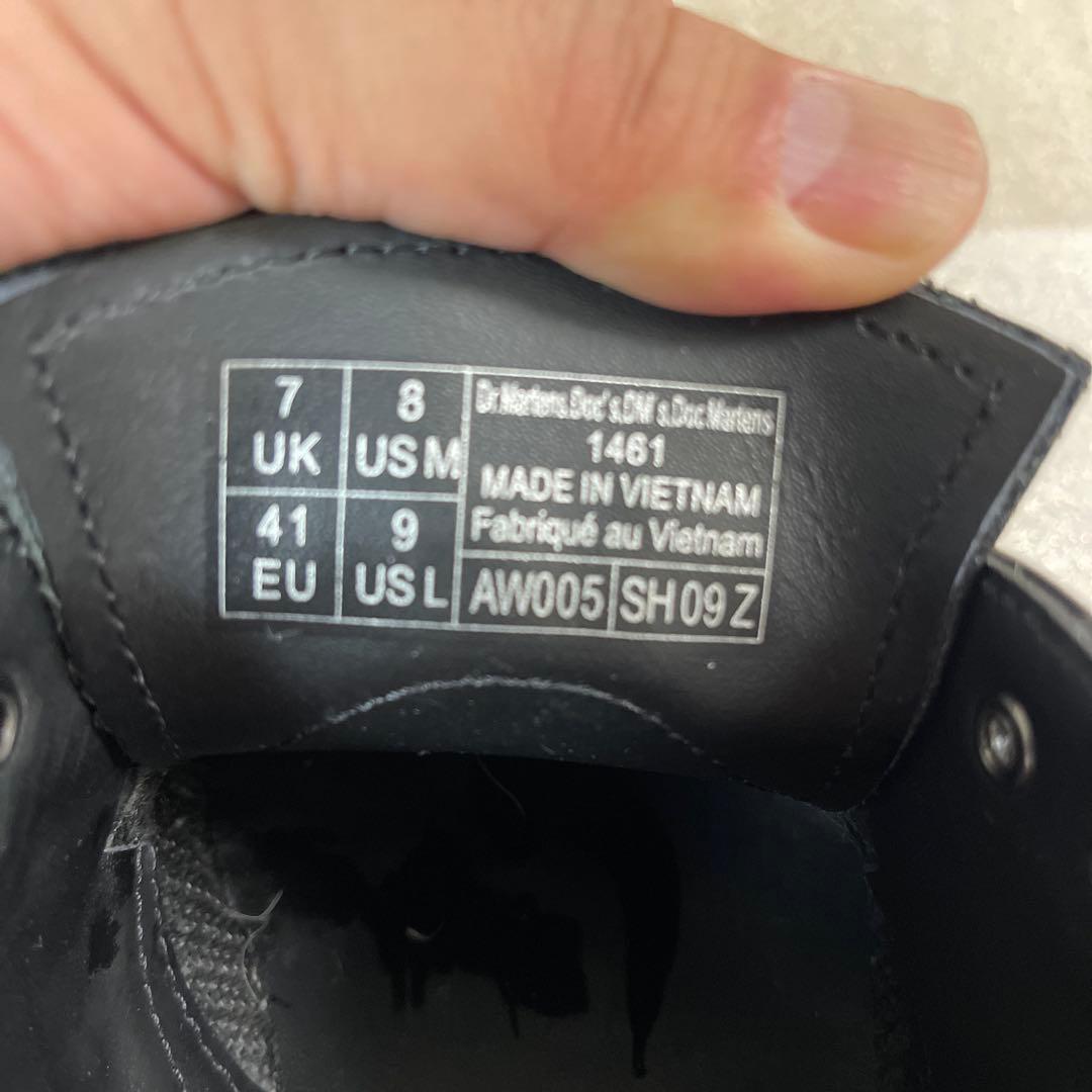 【日本限定】1461 レッドステッチ 3 ホール シューズ