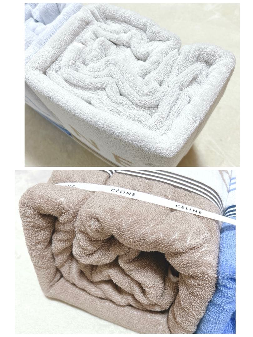 ✨新品✨ CELINE セリーヌ タオルケット　2枚セット　140×190