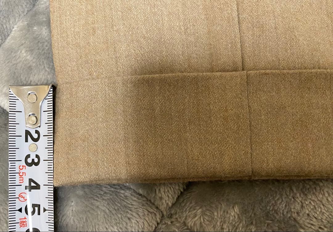 秋冬 giab's 1プリーツ カシミア混 パンツGOLD ジャブスアルキヴィオ