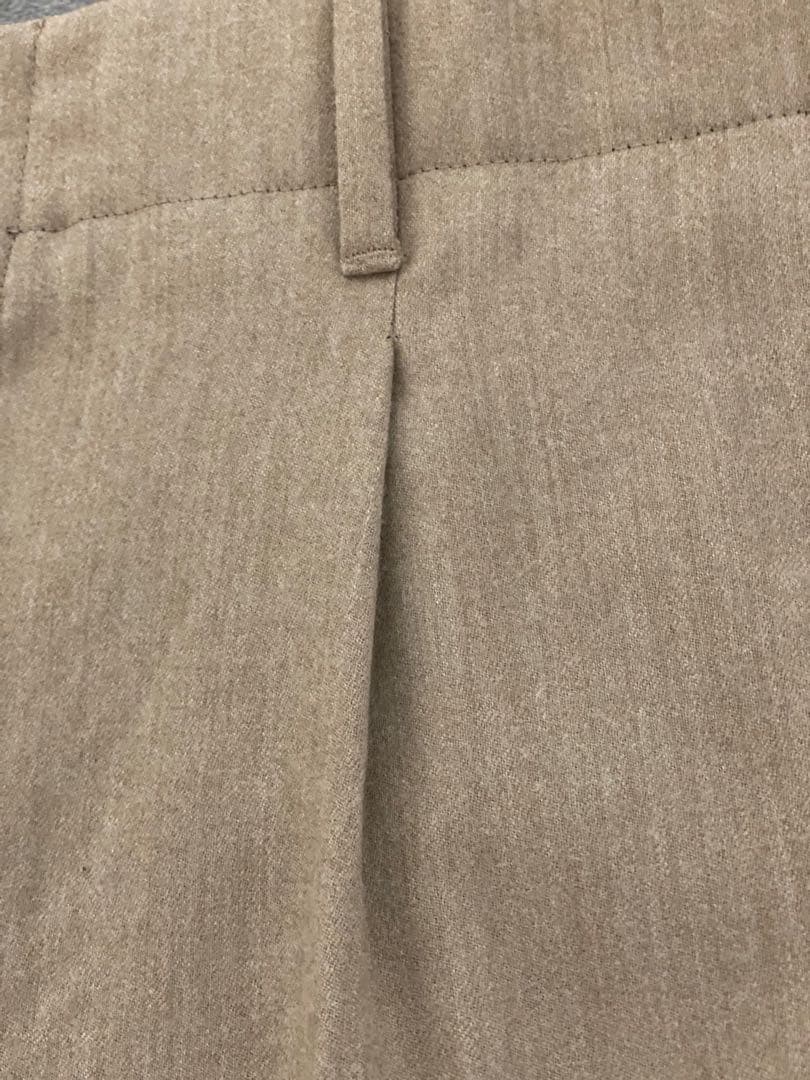 秋冬 giab's 1プリーツ カシミア混 パンツGOLD ジャブスアルキヴィオ