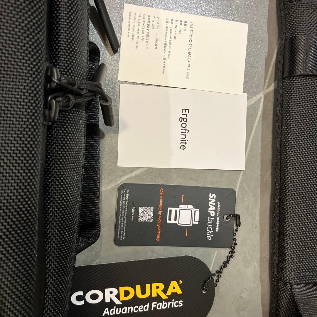 【新品未使用】ergofiniteTHETOKYO TECHPACK SLING