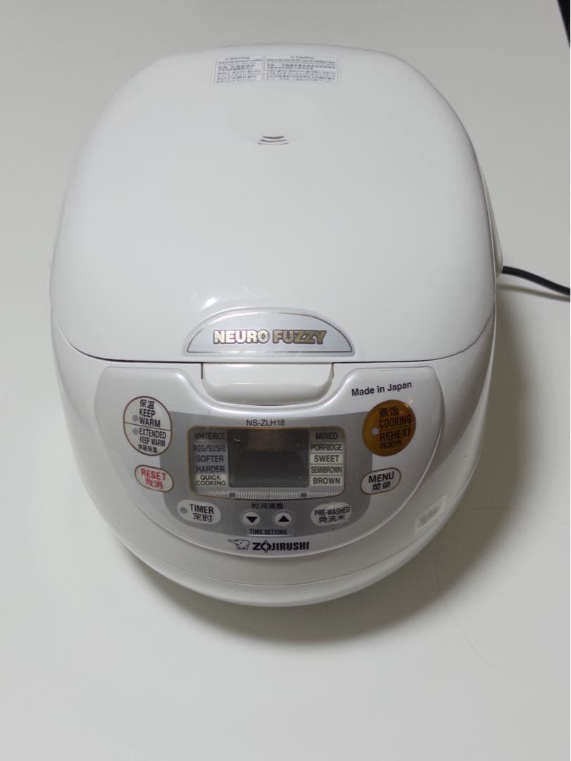 Zojirushi 炊飯器 NS-ZLH18 NEURO FUZZY