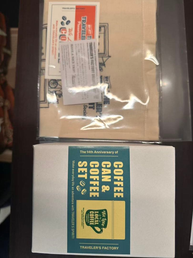 【新品】14周年缶 トラベラーズファクトリー TF ノベルティバッグ付き