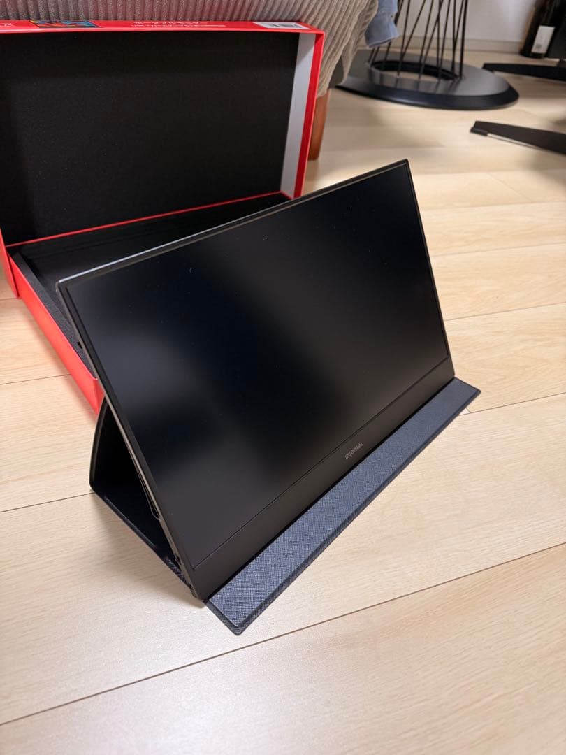 アイリスオーヤマLUCA 15.6インチポータブルモニターDP-EF164S-B