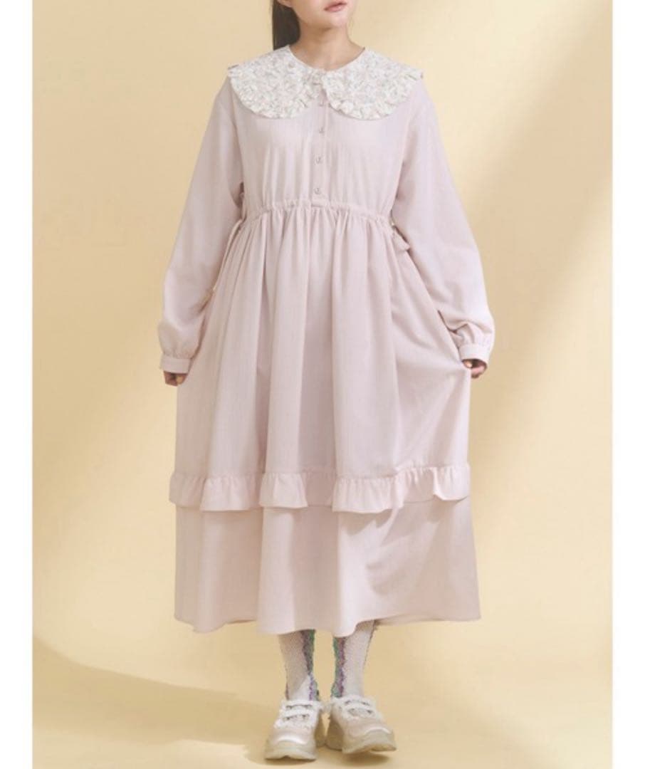 ワンピース floralカラーワンピース