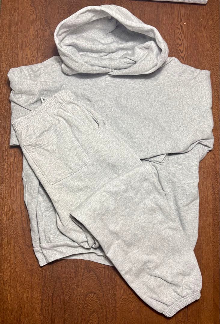 LOS ANGELES APPAREL 14OZ セット　フーディXL　パンツL