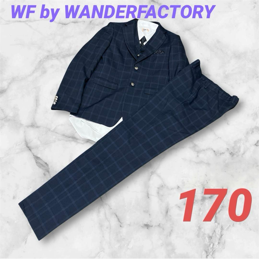 ☆WF byWANDERFACTORY 卒業式 スーツ6点セット☆170A