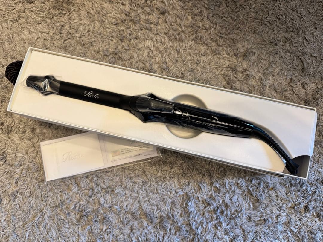 未使用 保証有 正規品 リファ カールアイロン プロ ブラック