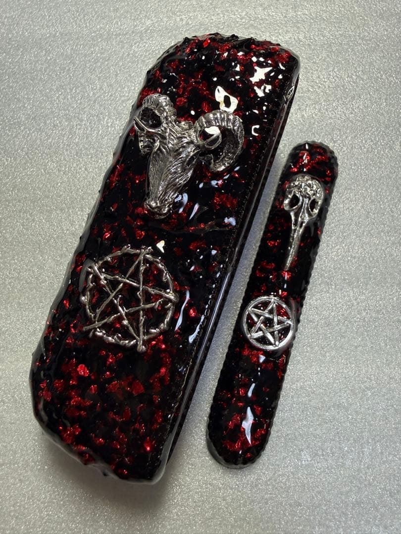 iQOS アイコス イルマi デコケース ドアカバー ロック パンク ㉓ セット