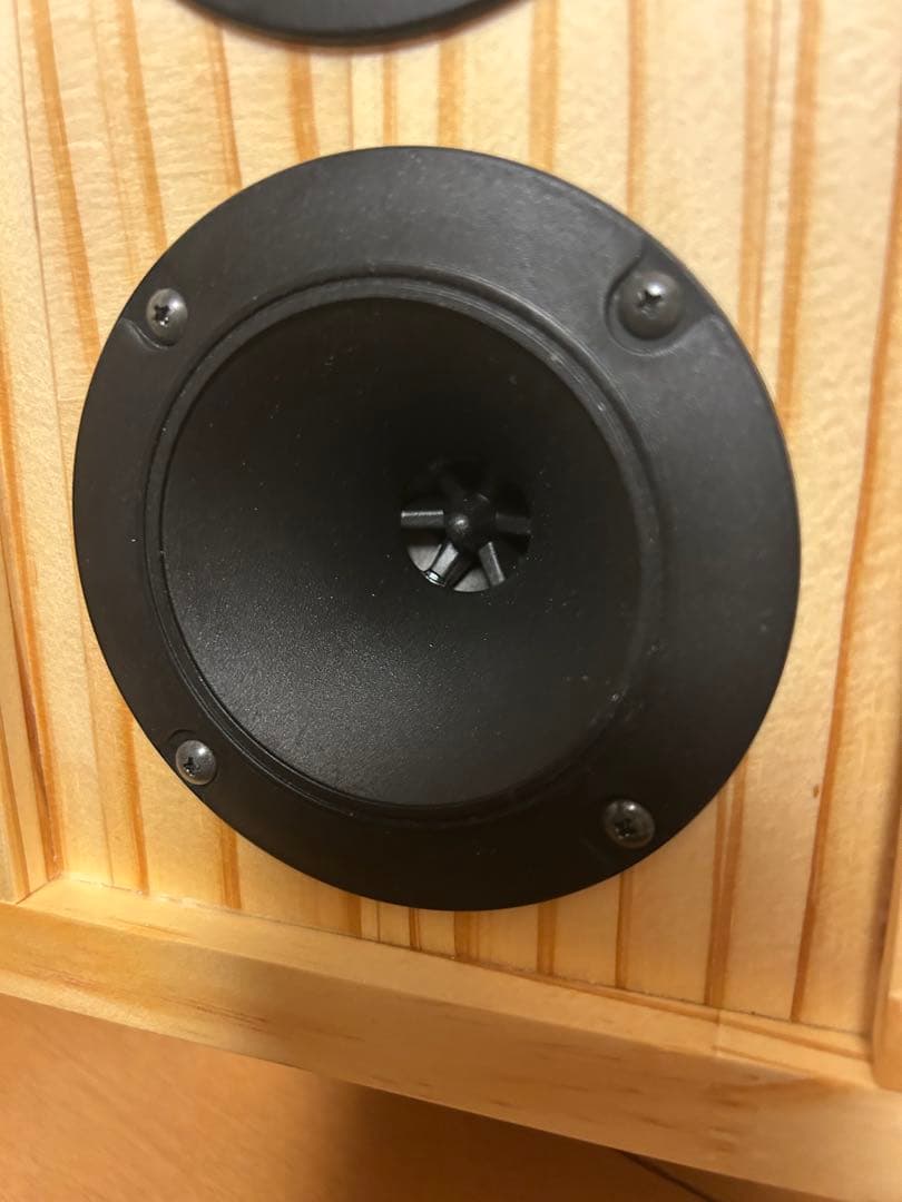 自作スピーカー ピエゾツイーター搭載2WAY密閉型スピーカー