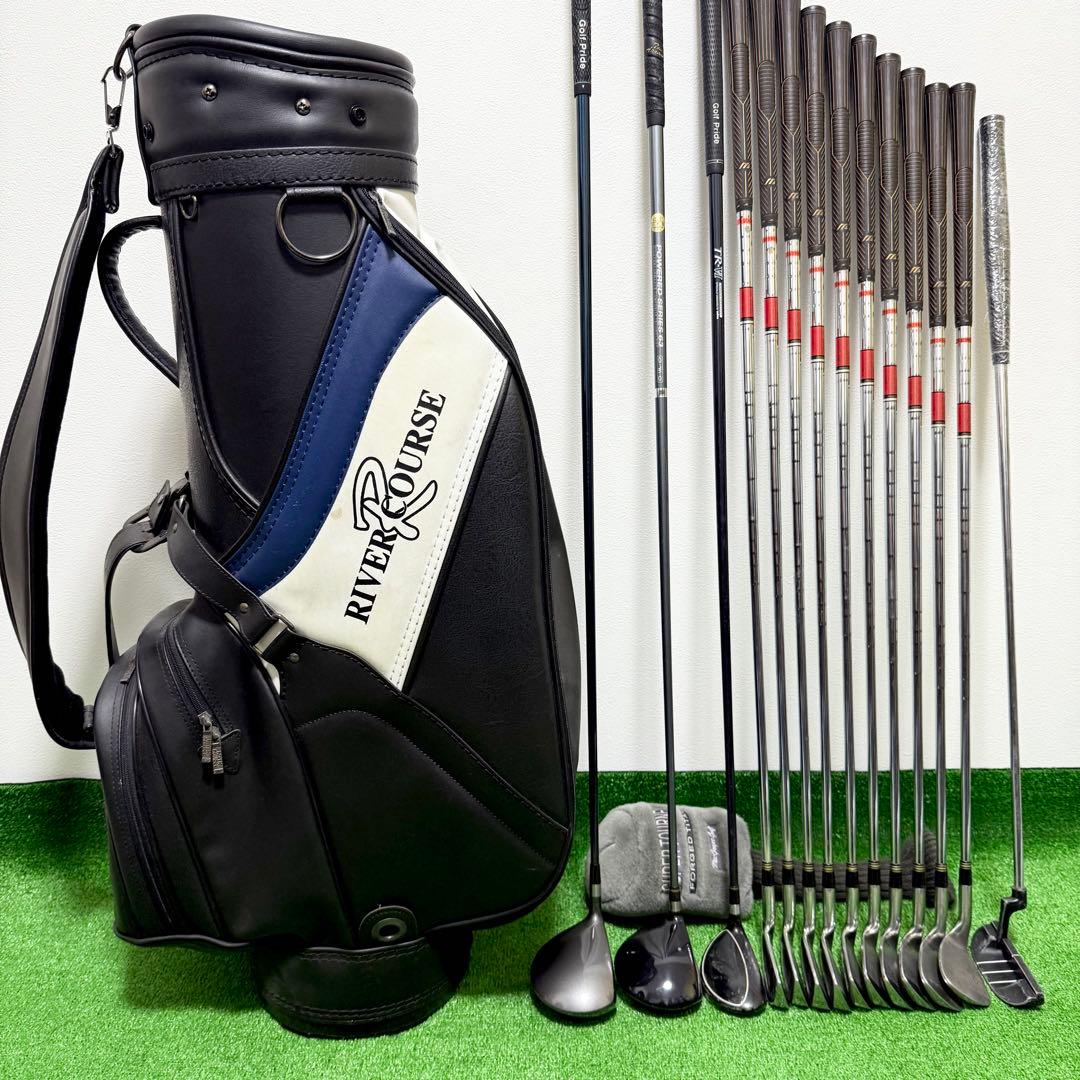 ミズノ リバーコース 初心者 メンズ ゴルフクラブセット フルセット 一式