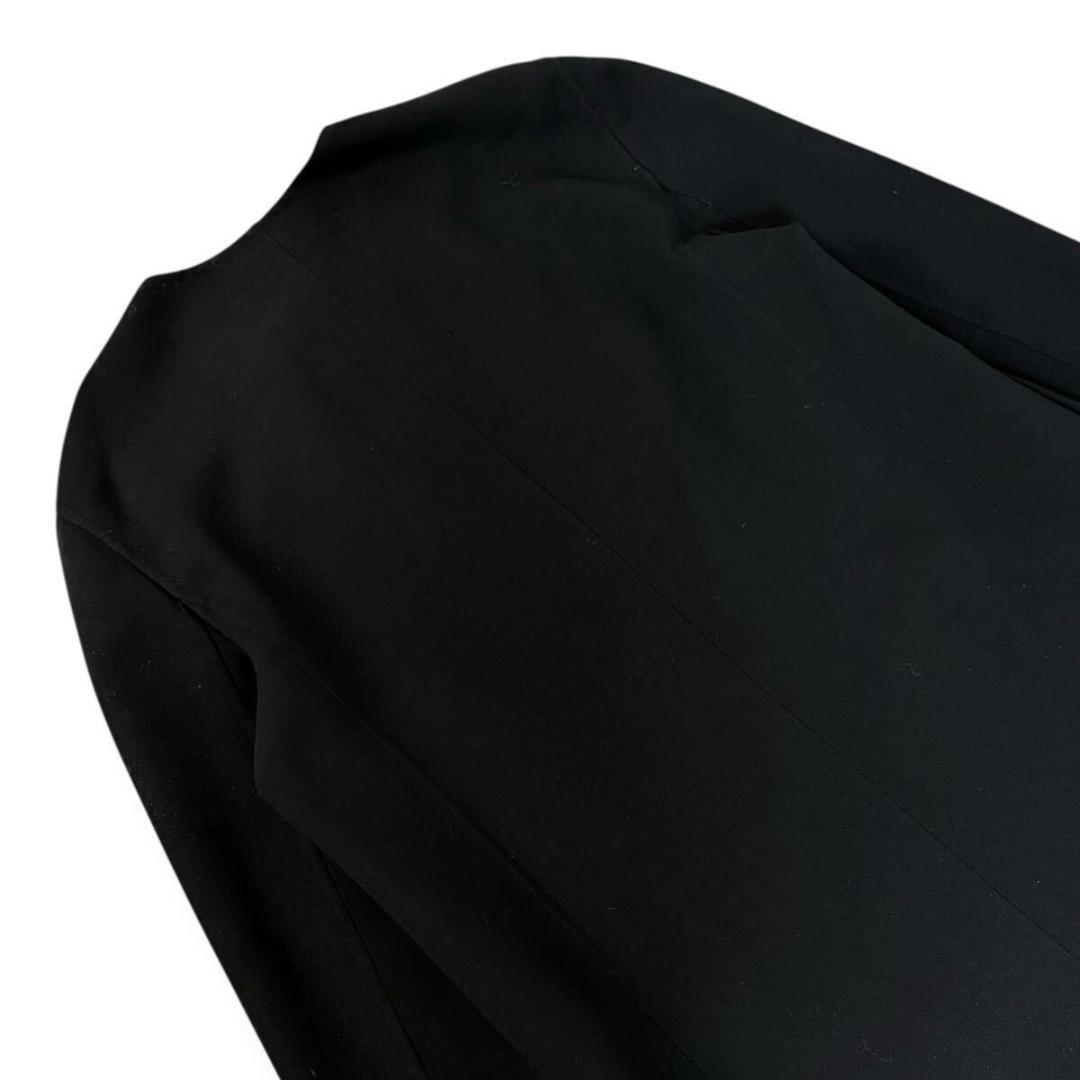 【美品】CELINE ウール ノーカラー ジャケット 38フランス製