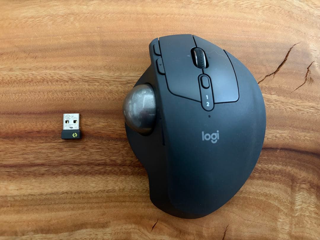 【チャンプ】logicool MX ERGO S トラックボール本体