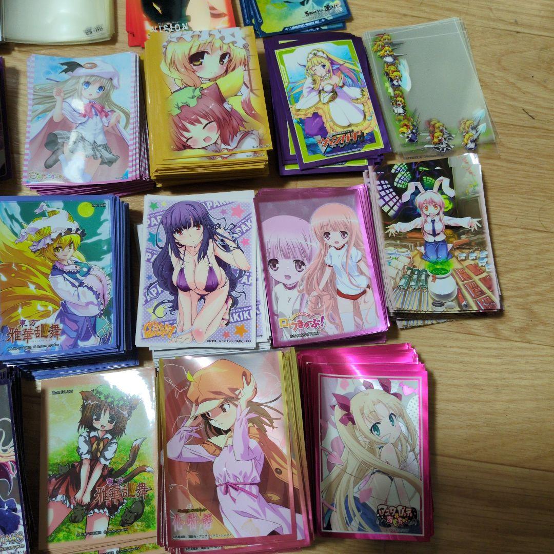 美少女系　カードボックス＆スリーブ1200枚　まとめ売り