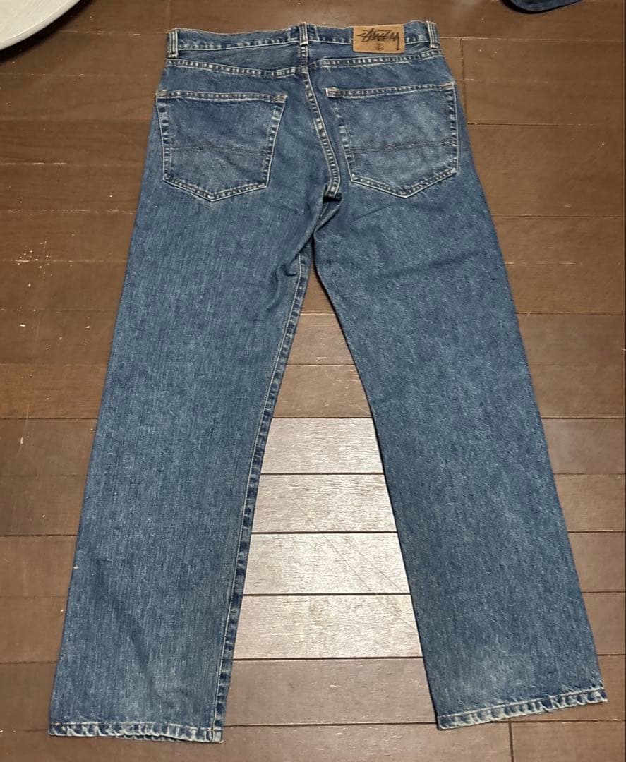 しゅう希少　90s OLD STUSSY 紺タグパンツ USA製 30
