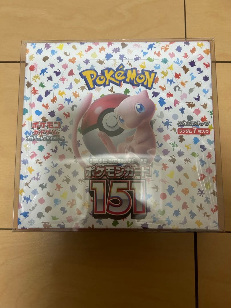 ハ*ン様 シュリンク付き未開封box ポケモンカード 151