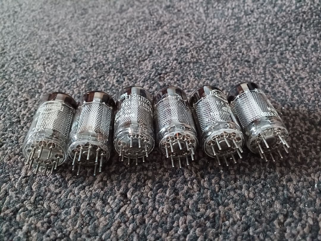 真空管　MULLARD EF86 6本　中古品