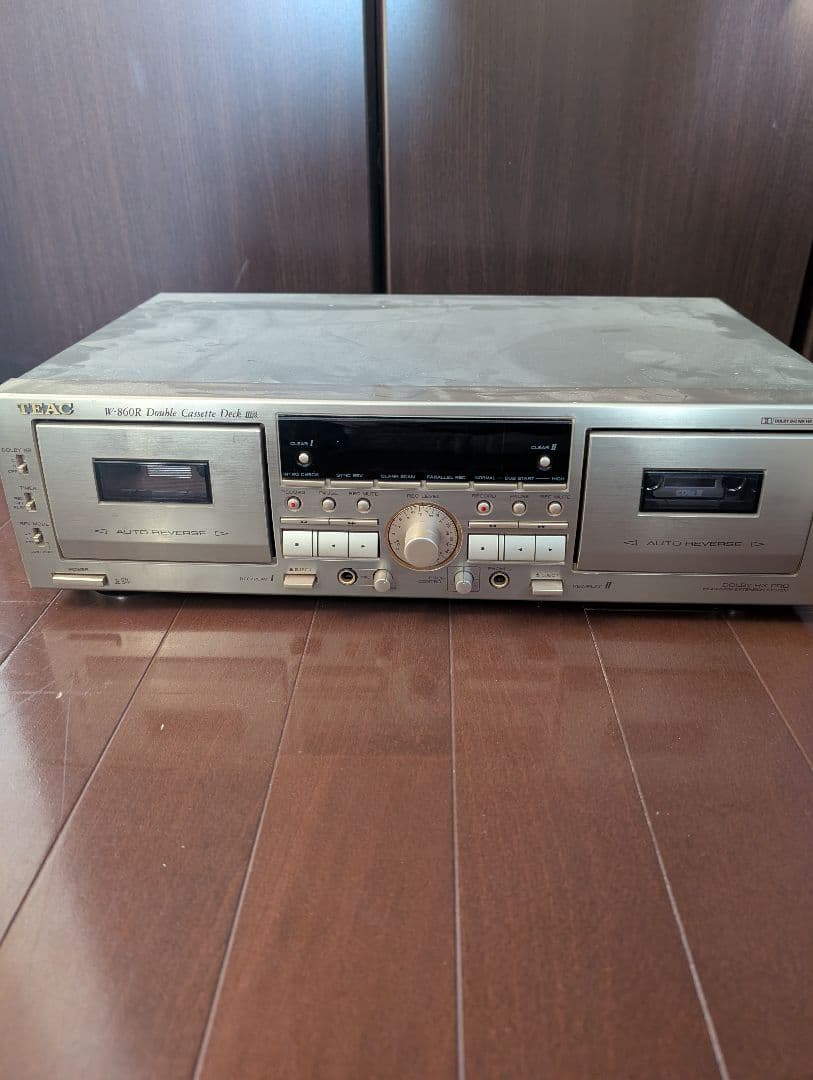 TEAC W-860R ダブルカセットデッキ 美品