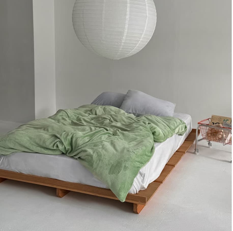 Art of Blackフリースベッドカバーセット ダブル用