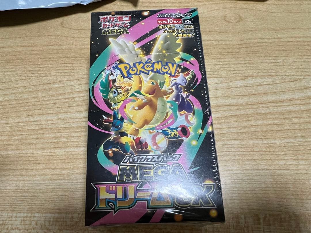 ポケモンカードゲーム　MEGA ドリーム ex　新品・未開封　シュリンク付き