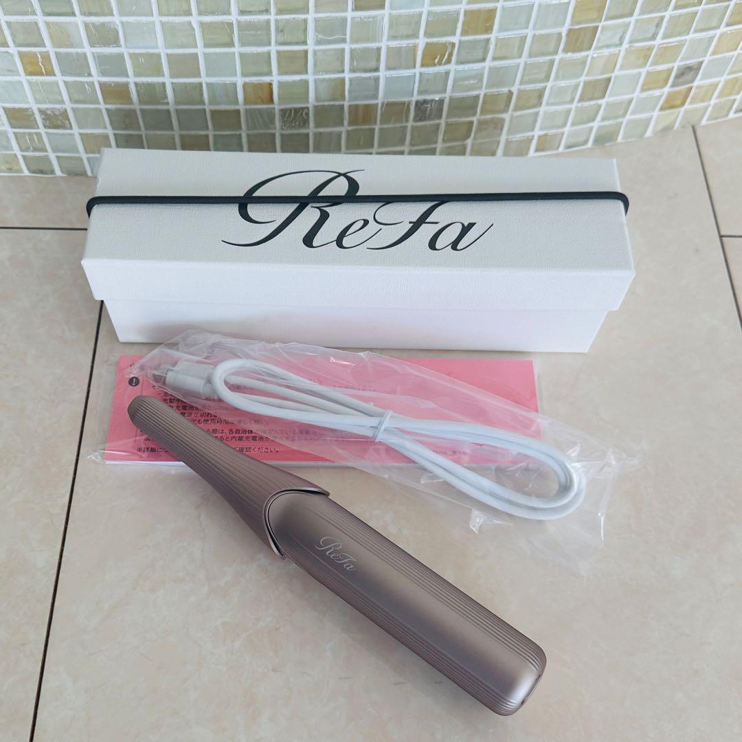 ReFa ミニ ストレートアイロン ST6 シャンパンゴールド リファフィンガー
