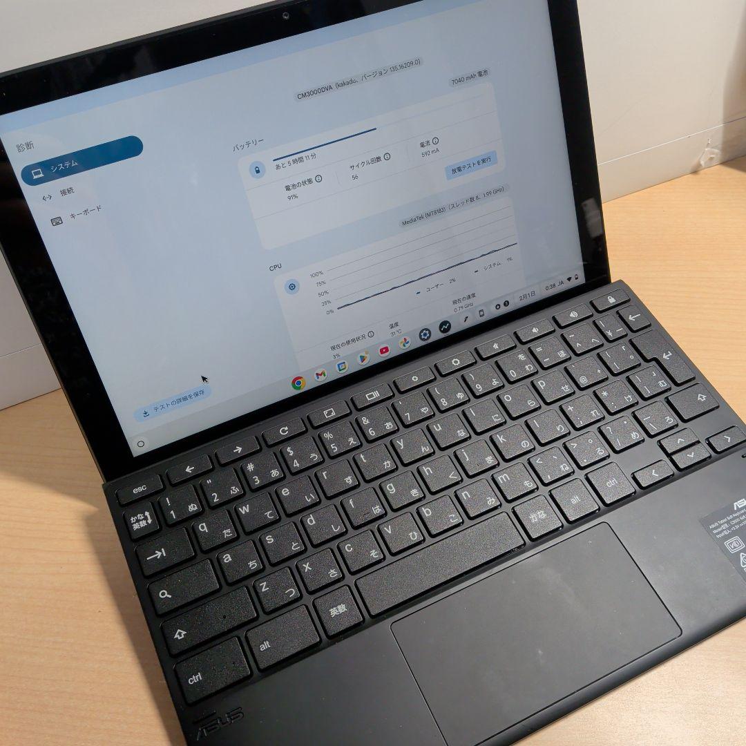 ASUS Chromebook Detachable CM3(中古)
