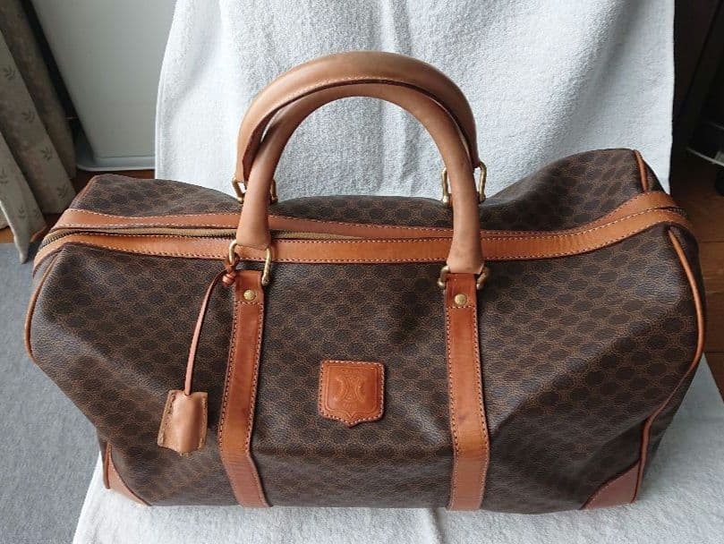 セリーヌ(CELINE)　ボストンバック　M13　ヴィンテージ マカダム柄