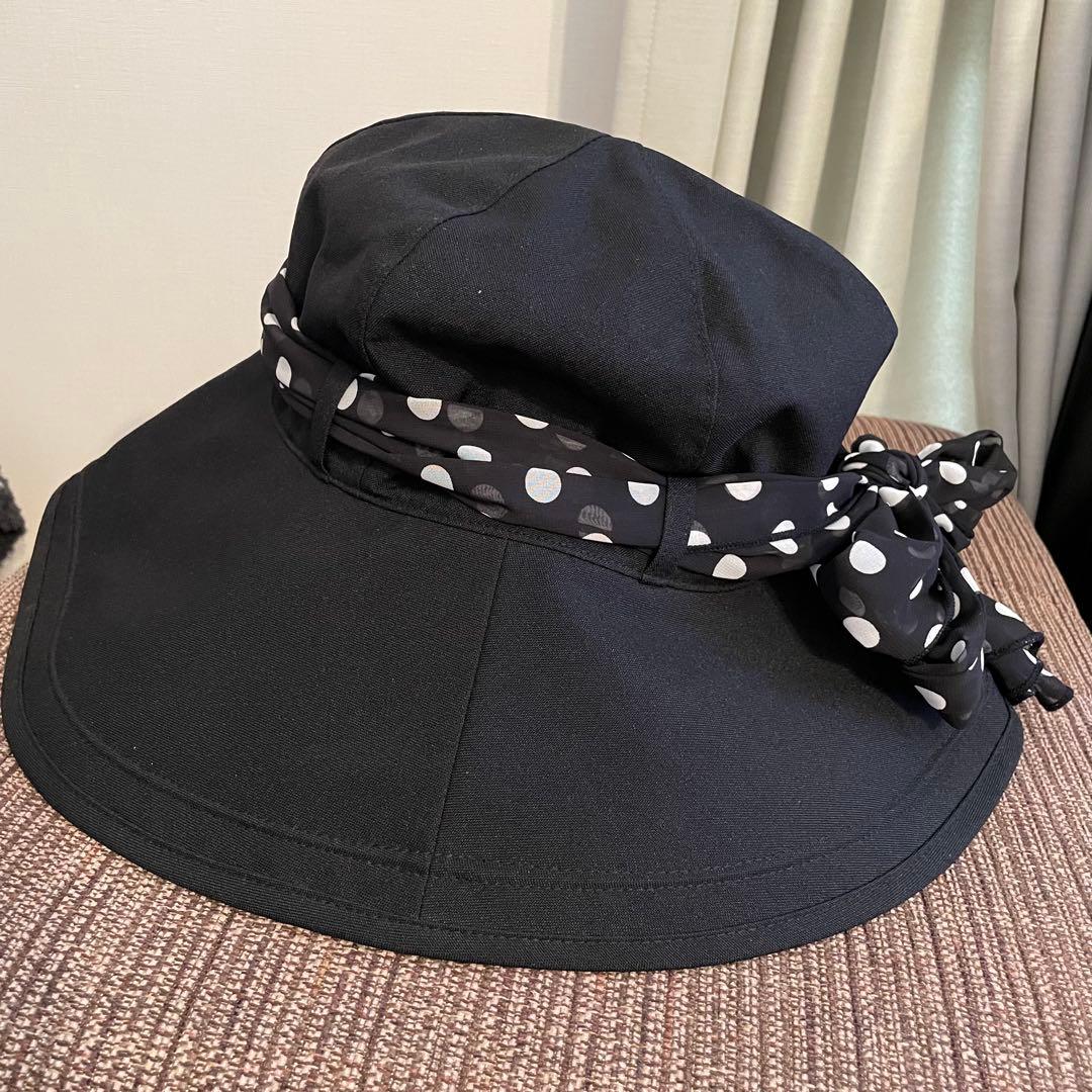 芦屋 ロサブラン バケットハット 100% 完全遮光 ブラック L