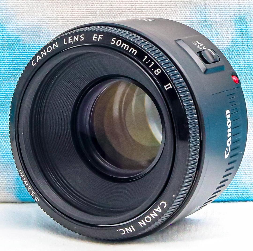 Canon EF 50mm F1.8 II ⭐️人気単焦点レンズ⭐️