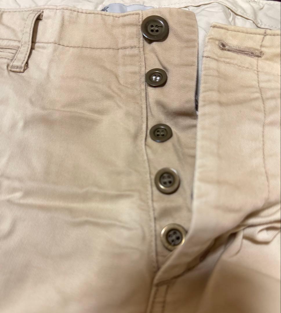 visvim SLIM CHINO GIZA ベージュ　2